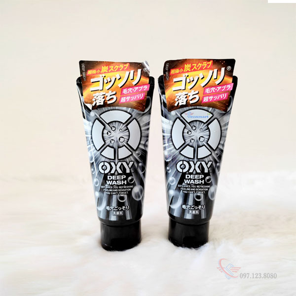 SỮA RỬA MẶT NHẬT BẢN CHO NAM OXY DEEP WASH 130g
