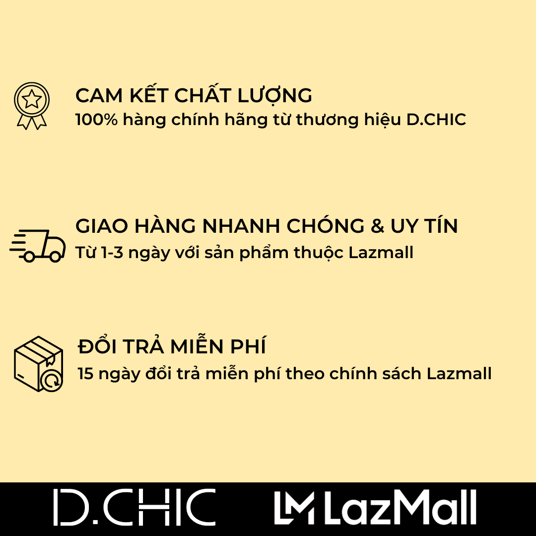 Áo len cổ vuông đáp chéo 2 bên D.CHIC MS: 188090