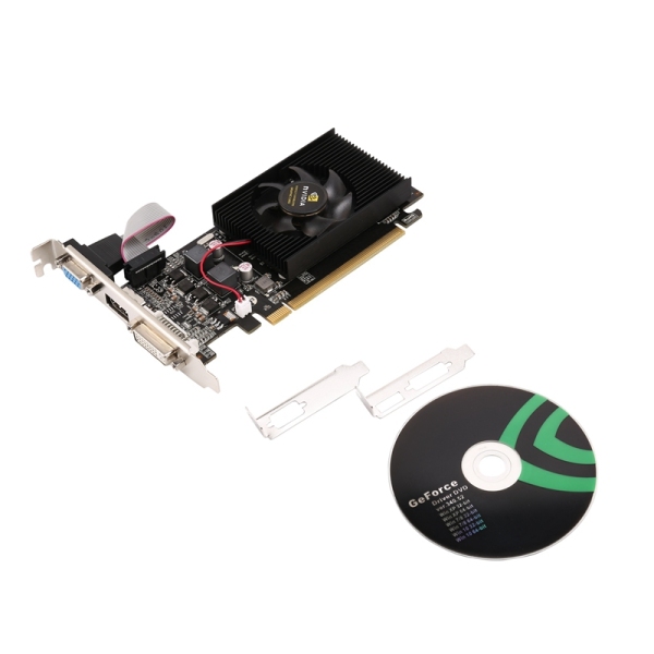 Bảng giá GT210 1G D2 64BIT Image Card, Dual-Screen Bright Image Card Supports Large and Small Chassis/All-In-One/Desktop Phong Vũ