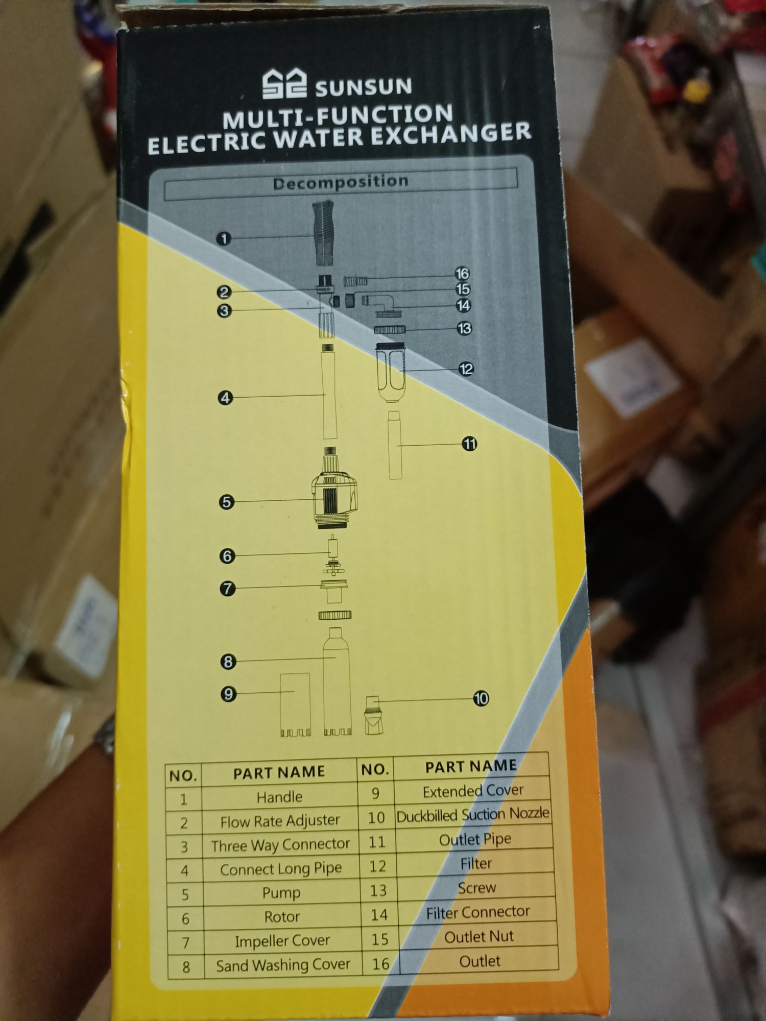 MÁY HÚT PHÂN , MÁY VỆ SINH HỒ CÁ HXS 02