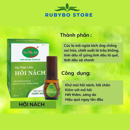 Serum hôi nách Dạ Thảo Liên