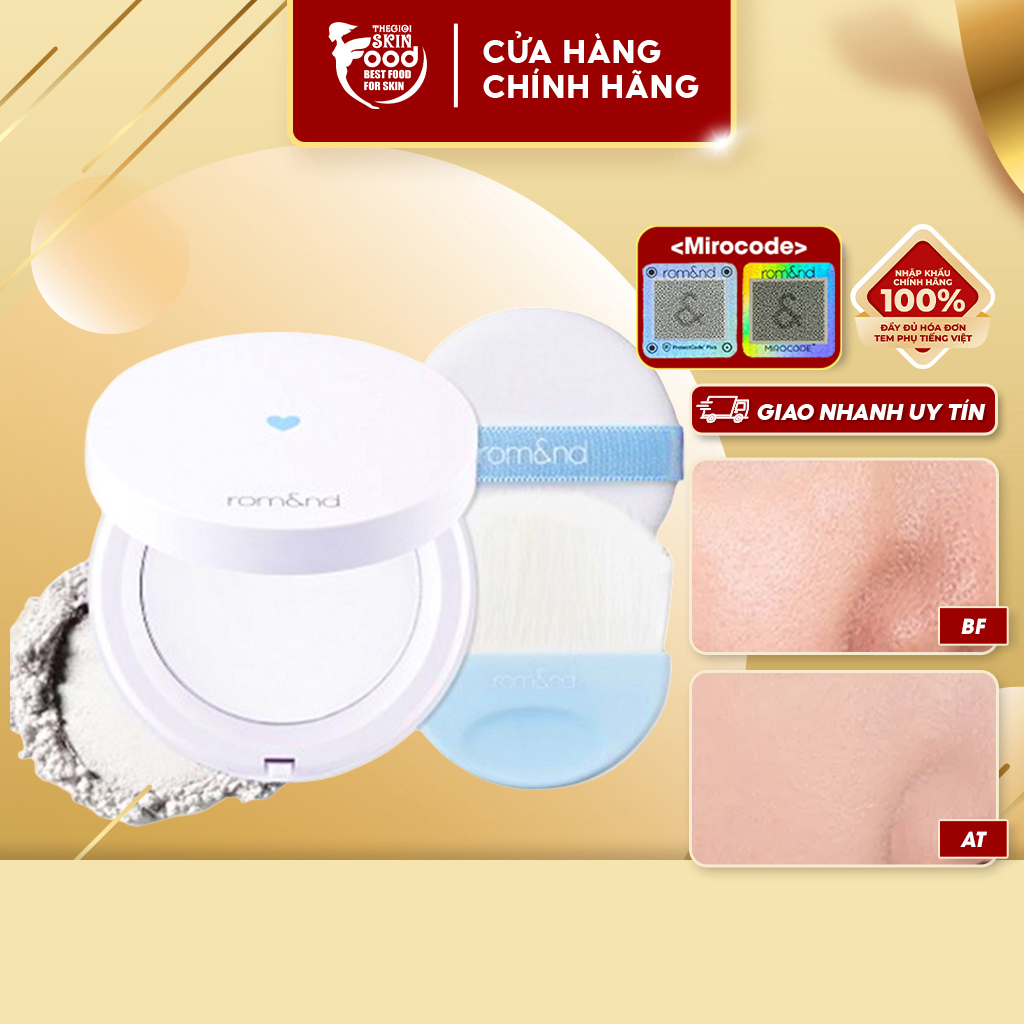 Phấn phủ dạng nén che phủ hoàn hảo cho làn da mịn mượt romand better than finish 12g