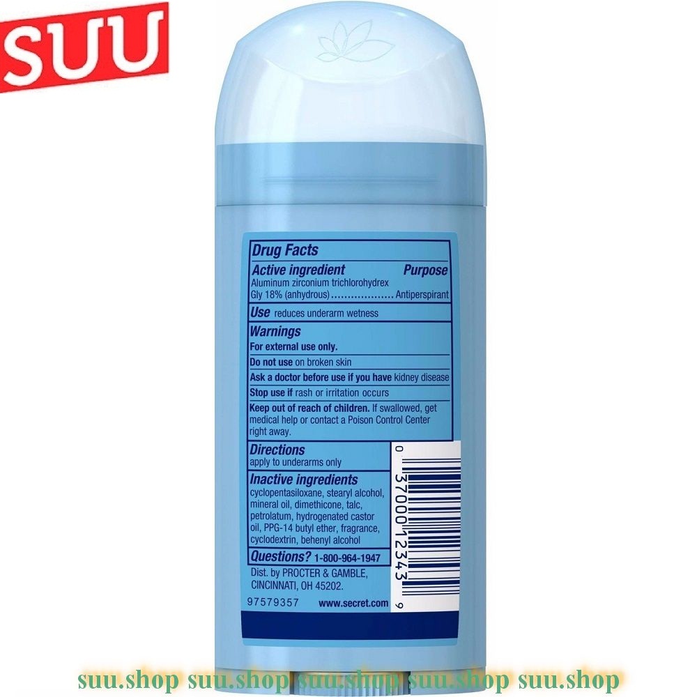 Sáp Khử Mùi Secret 73g PH Powder Fresh