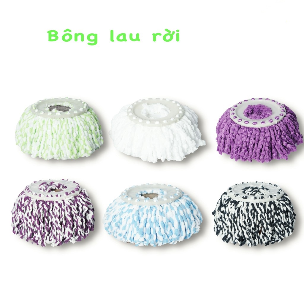 Combo 2 Bông Lau Nhà Tròn