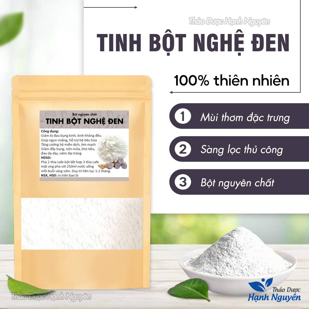 Tinh Bột Nghệ Đen 100g - 150g