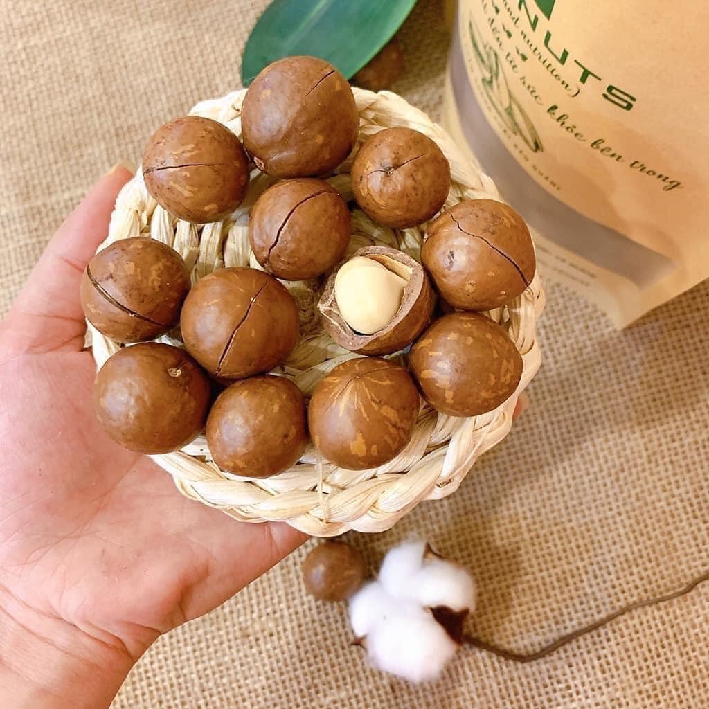 Macca daklak Hạt béo giòn gói 500gr