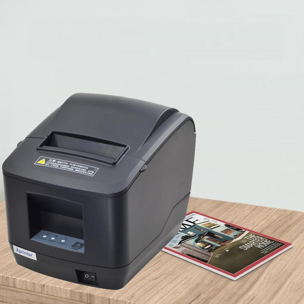 Máy in Hóa Đơn Xprinter XP-A160 Cổng USB/LAN Tặng Kèm 1 Cuộn Giấy Khổ K80