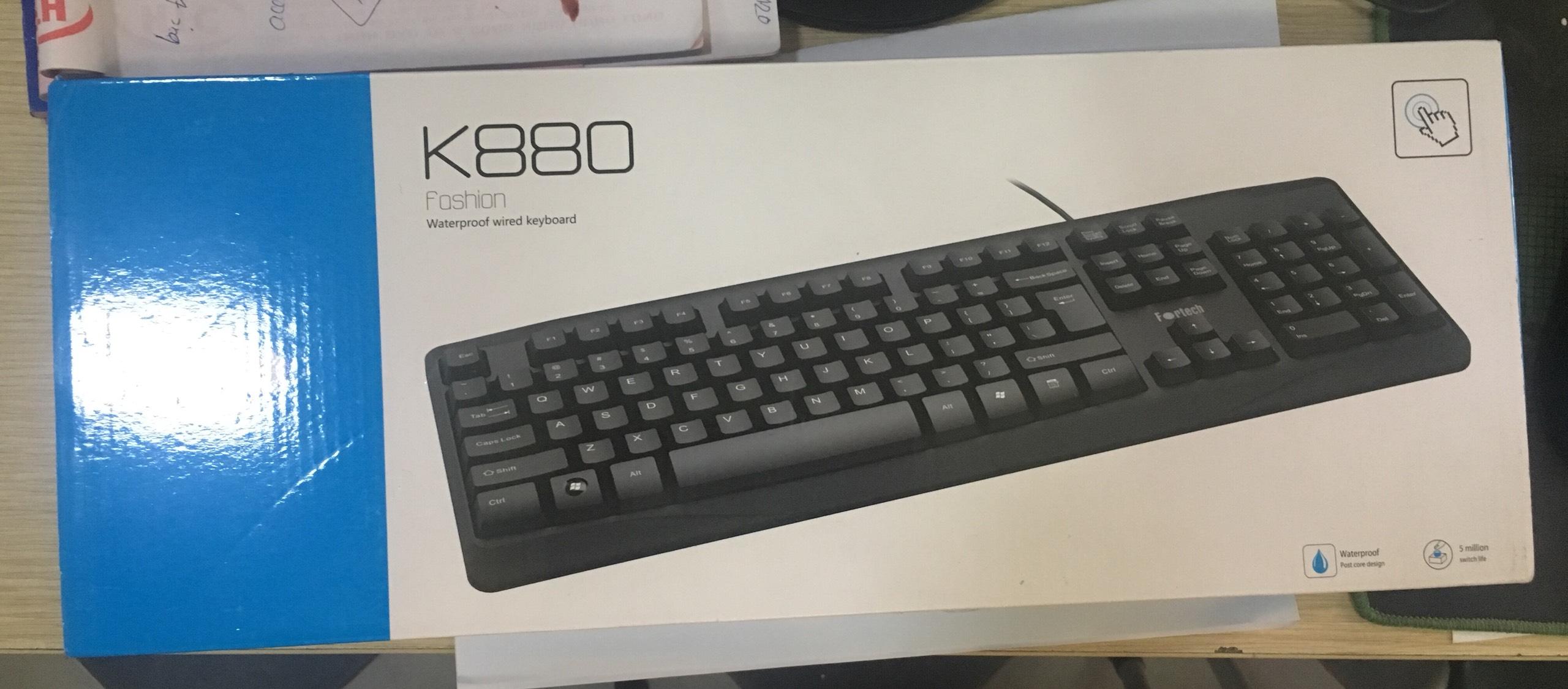 Bàn phím Fortech K880