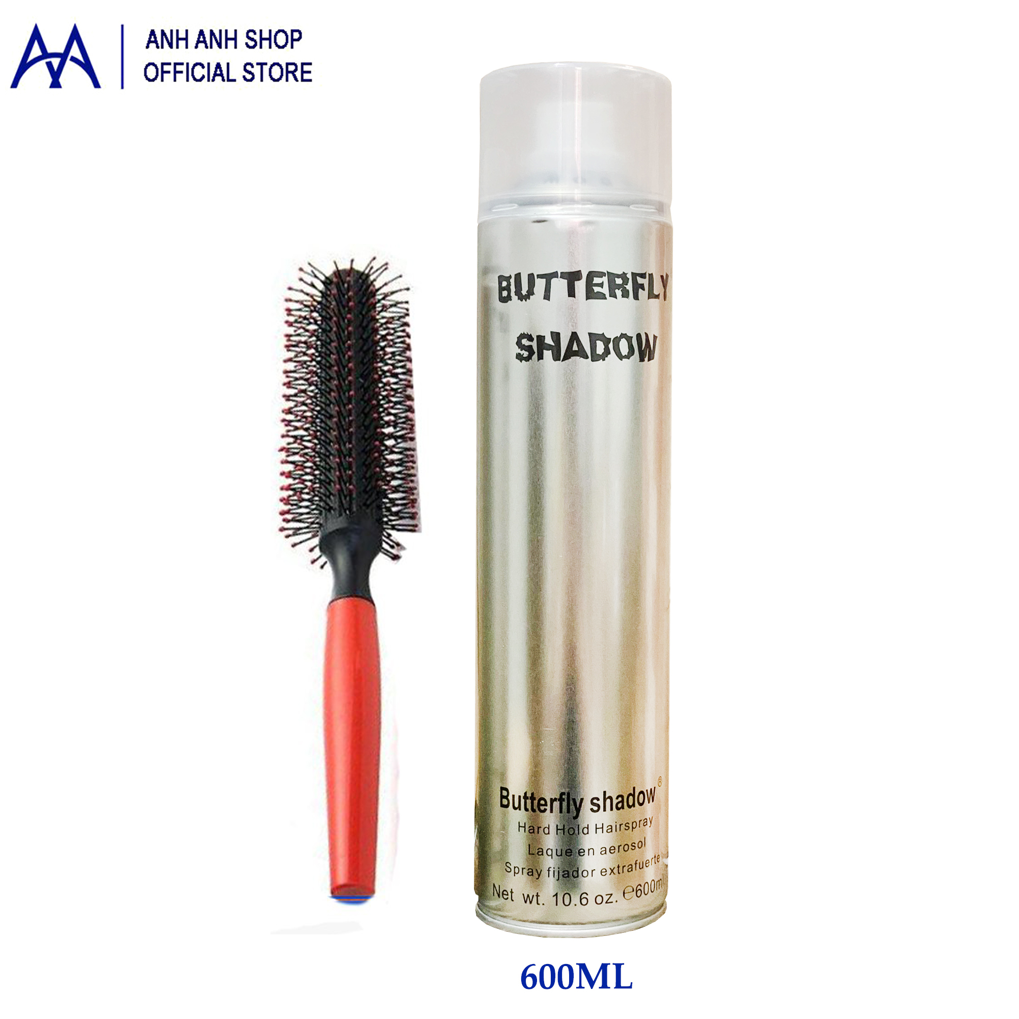 GÔM XỊT TÓC NAM NỮ BUTTERFLY SHADOW 320/600ML