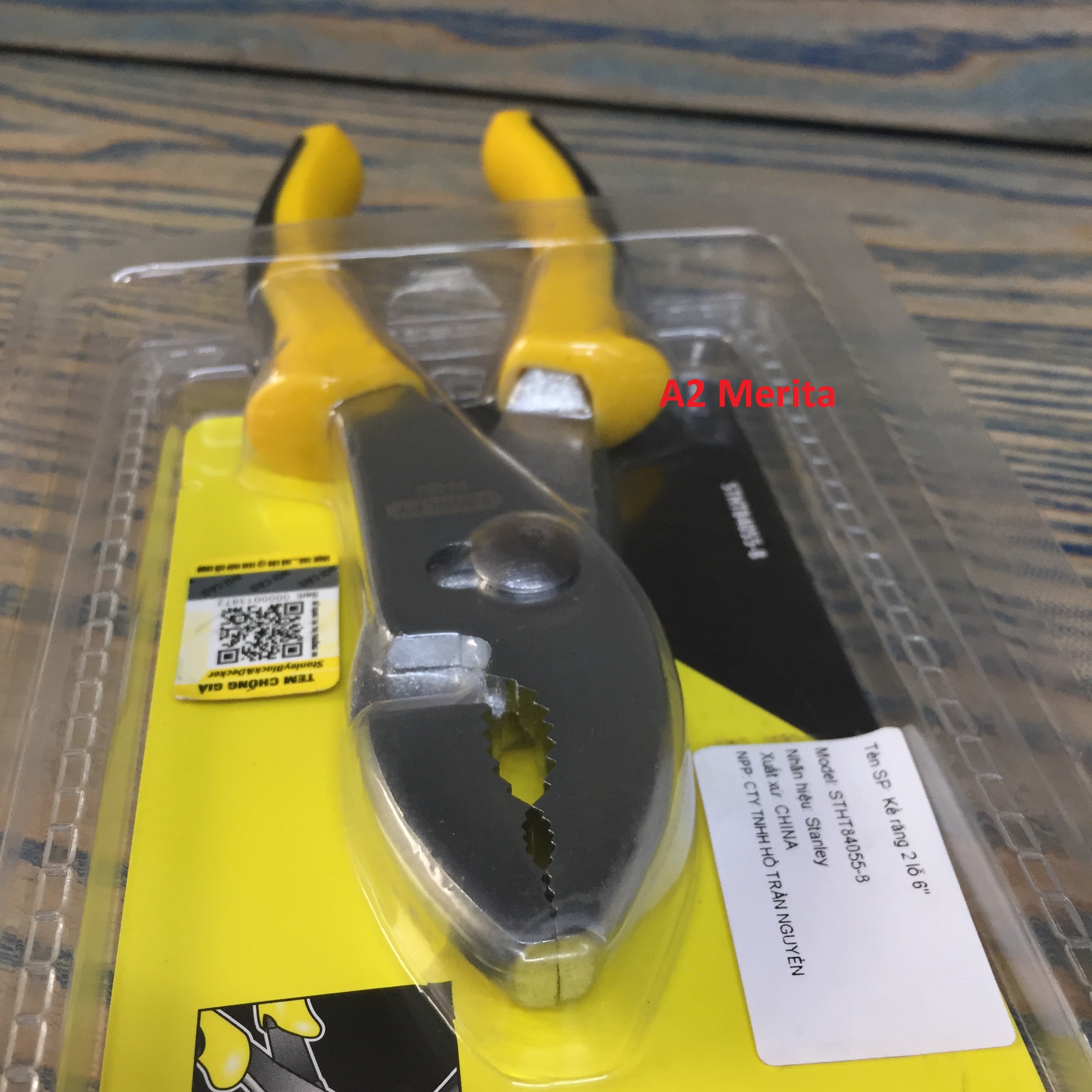 Kềm răng 2 lỗ 6" Stanley STHT84055-8