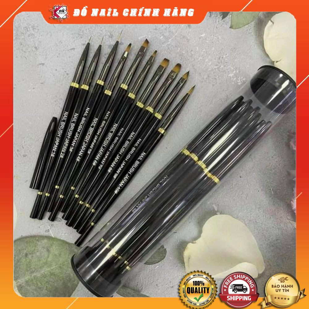 Bộ cọ làm nail 10 đầu đầy đủ công dụng