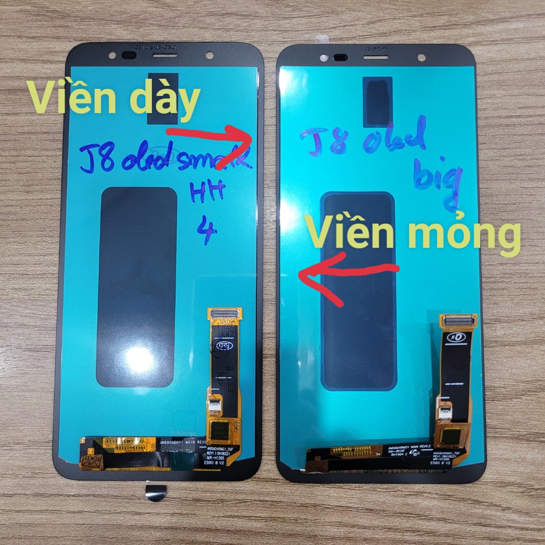 Màn hình tương thích samsung j8 2018 / j810, loại oled