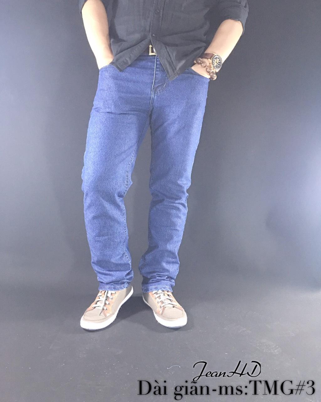 [HCM]QUẦN JEAN GIÃN ỐNG ĐỨNG TMG03
