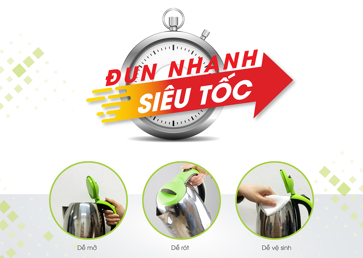 Ấm điện siêu tốc 1,8 lít RẠNG ĐÔNG (0946898495)