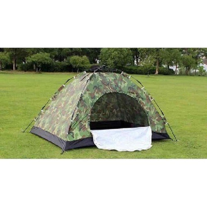 Lều cắm trại chống thấm nước vải dù kích thước 200x150x110cm - lều du lịch - lều dành cho 3 người