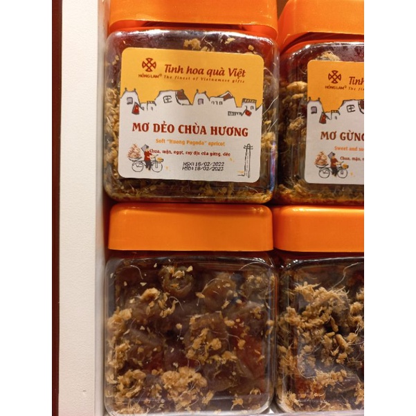 Mơ Dẻo Chùa Hương ô mai Hồng Lam