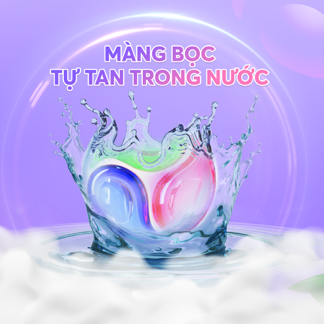 COMBO 10 VIÊN GIẶT XẢ MAXKLEEN 2IN1 (DÙNG THỬ)