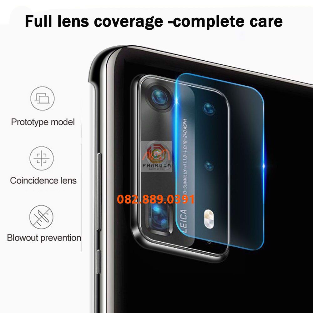 (Mua 1 Tặng 1) Ppf Dán Camera Huawei P40/P40 Pro Siêu Bền, Siêu Mỏng, Chống Trầy Xước