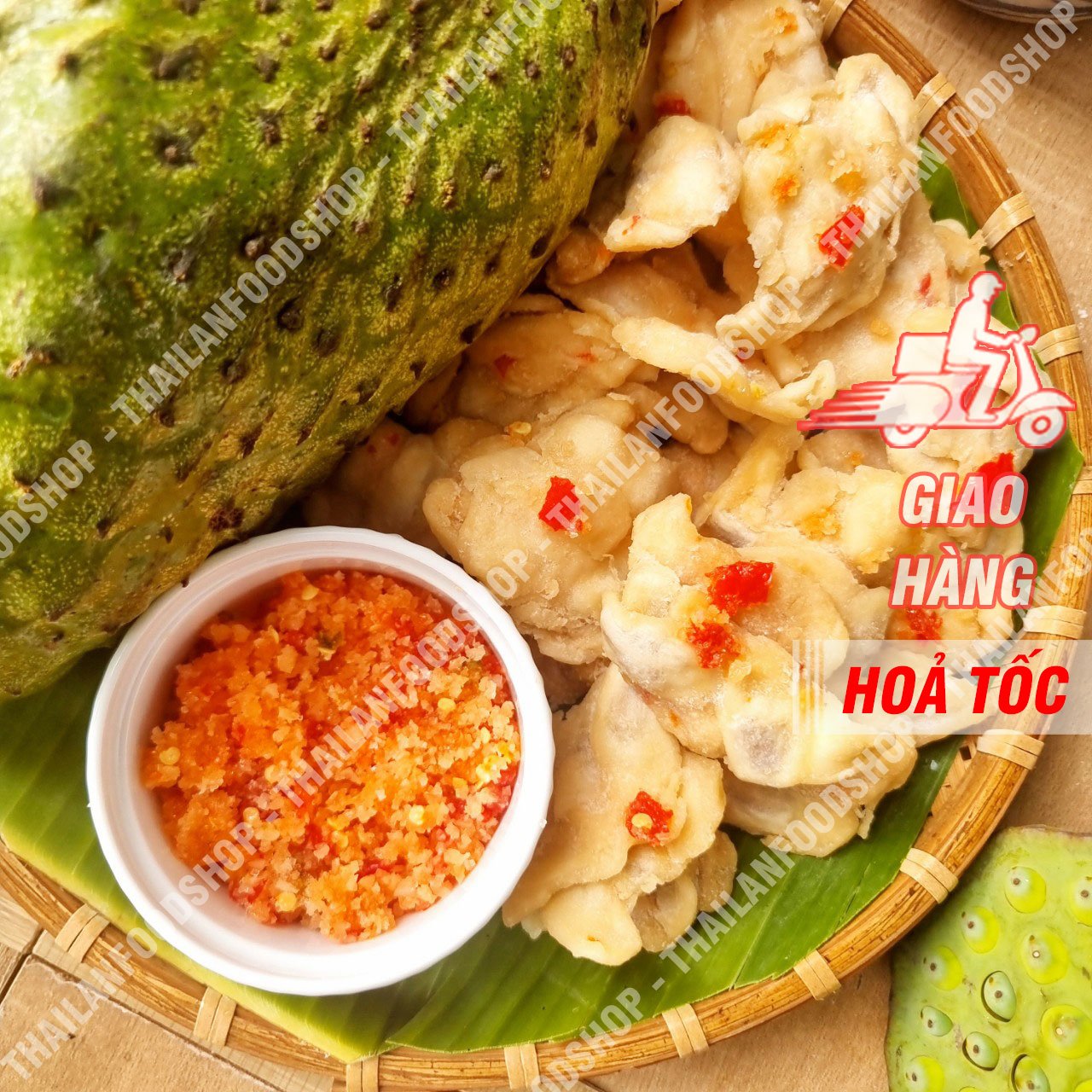 Mãng cầu sấy muối ớt lon 300gram