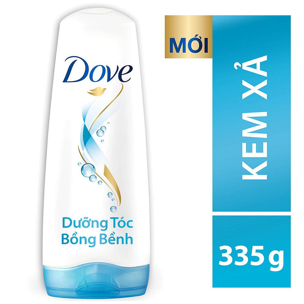 Kem Xả Dove Dưỡng Tóc Bồng Bềnh 335g