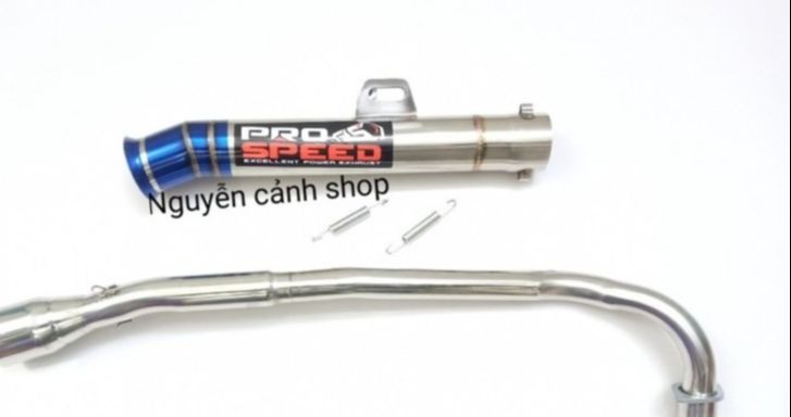 pô không nỉ gắn xe wave blade có cổ PRO SPEED