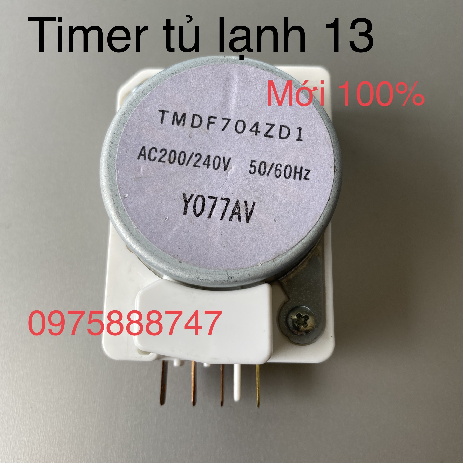 Timer Đồng hồ Tủ Lạnh 1-3  Sanyo/ pana (mới 100%).