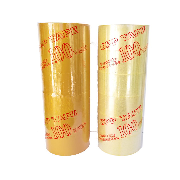 Băng keo dán thùng Công Minh 4.8cm 100Yard (1kg/cây)