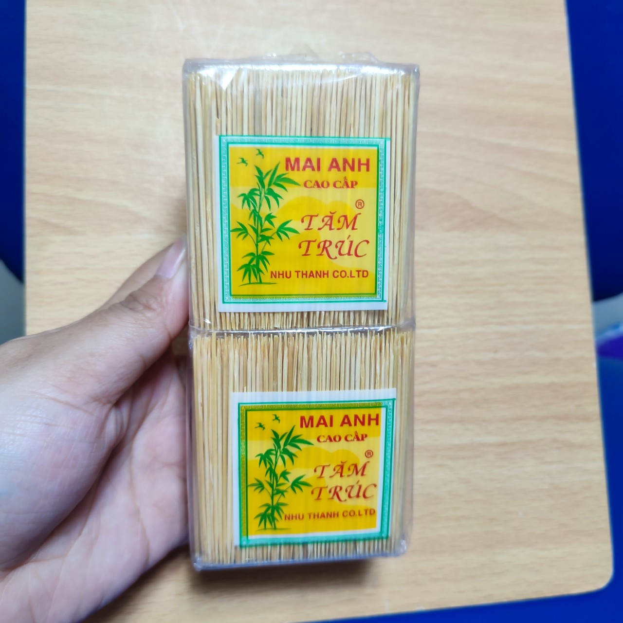 Combo 10 gói tăm trúc xỉa răng cao cấp .