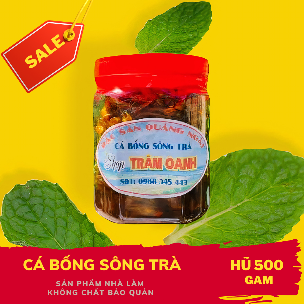 Cá Bống Sông Trà  500gr Trâm Oanh