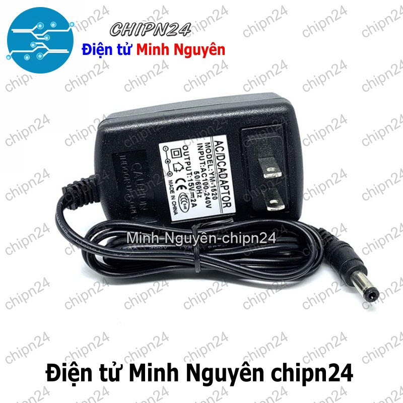 [1 cục] Nguồn Adapter 15V 2A - HH003332