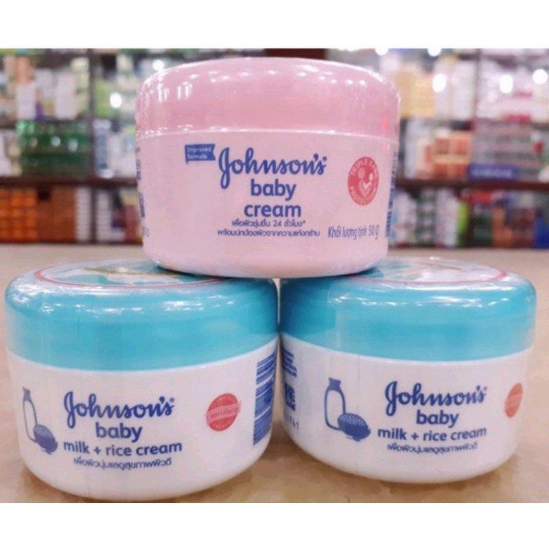 Kem Dưỡng Da Johnsons Baby Cream 50g