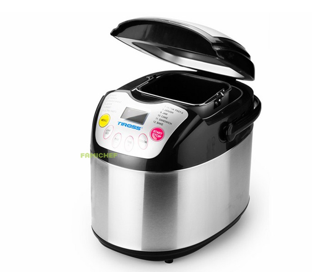 Máy làm bánh mì 12 chức năng Tiross TS821