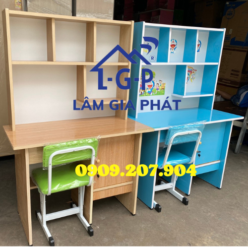 Bàn học sinh Okal cho bé học tập_Cấp 1- Cấp 3