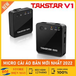 Micro Không Dây Cài Áo Takstar V1 2.4G Cao Cấp thumbnail