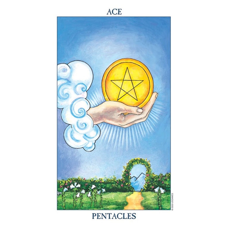 Bộ Bài Bói Radiant Rider Waite Tarot 78 Lá - Size gốc 12x7 Cm
