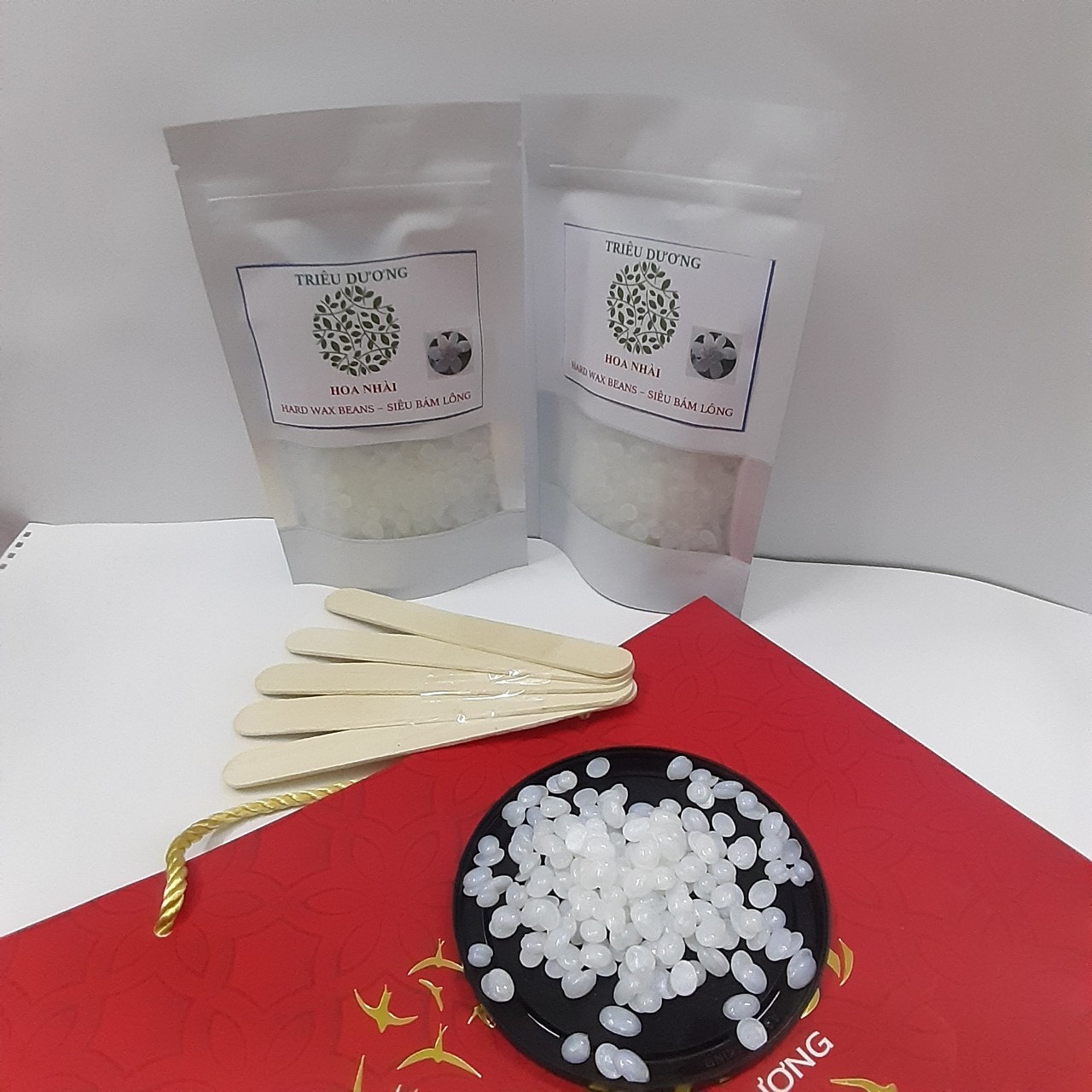 (FREE QUE SÁP) 100g sáp hương dừa cao cấp + Mỡ trăn 50ml