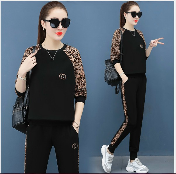 [HCM]ĐỒ BỌ THUN THỂ THAO PHỐI DA BEO VAI TAY
