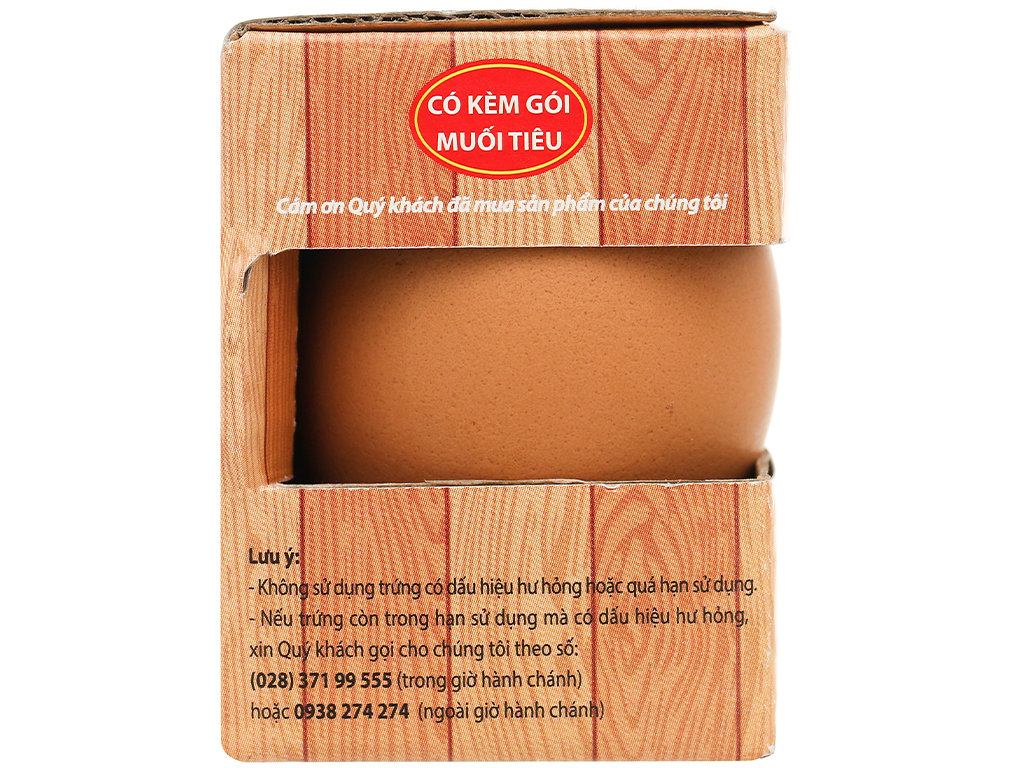 [GIÁ CỰC TỐT] Trứng gà xông khói ăn liền - Vĩnh Thành Đạt (2 Quả/Hộp)