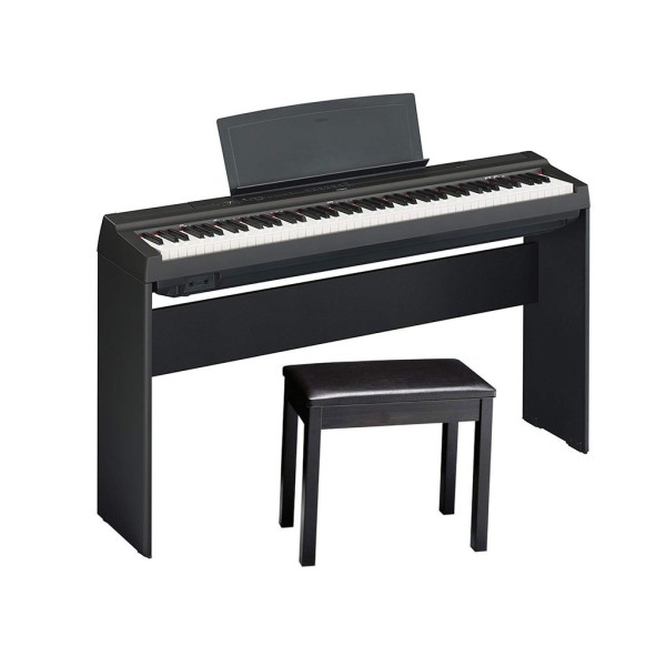 Piano Điện, Digital Piano Yamaha P-125B + Ghế, phụ kiện + Bảo hành 12 tháng - Phân phối Sol.G
