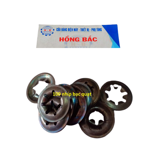 100 nhíp chặn bạc quạt điện