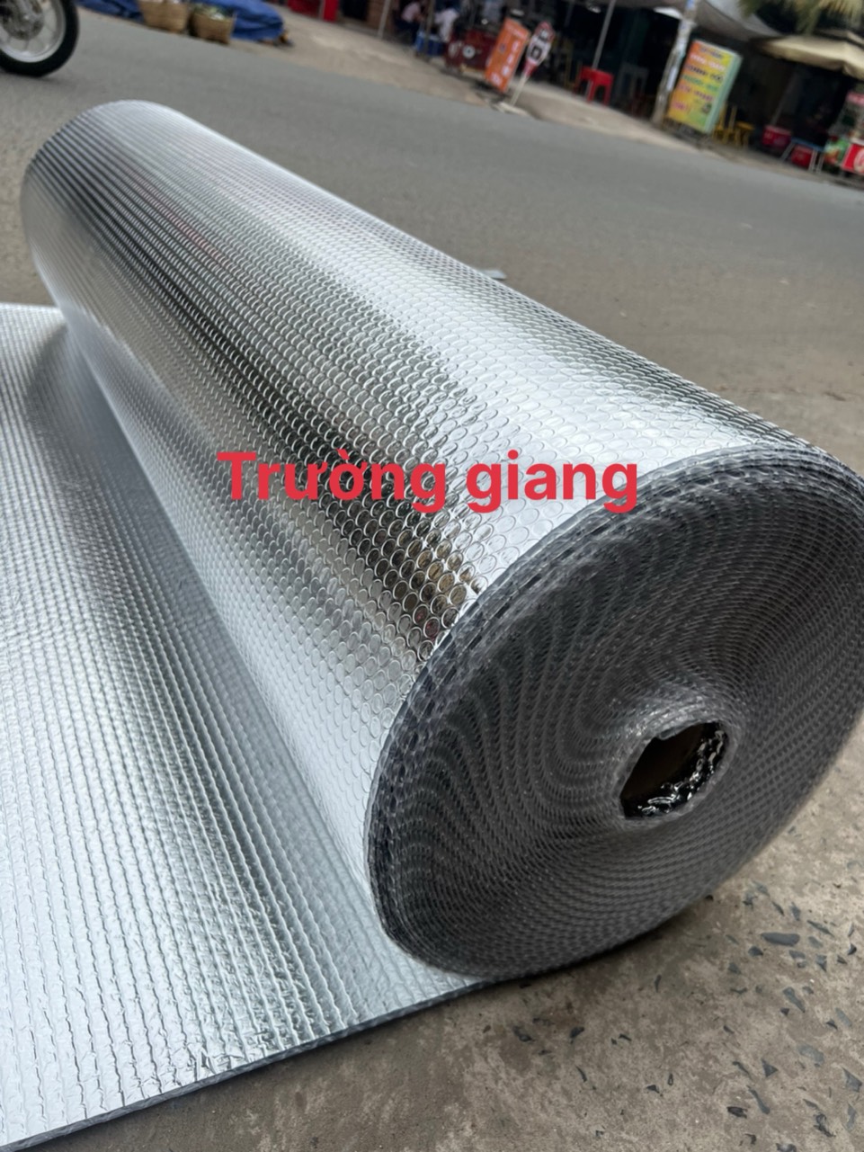 ( Khổ cao 1m x Dài 15m) Cuộn cách nhiệt 2 mặt màu bạc chống nóng