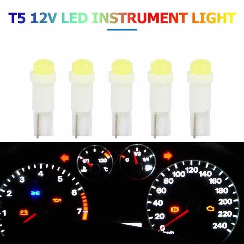 Đèn Led T5 COB 1 Mắt Chip DC 12V Thay Thế Mặt Đồng Hồ Xe Máy, Taplo Ô Tô