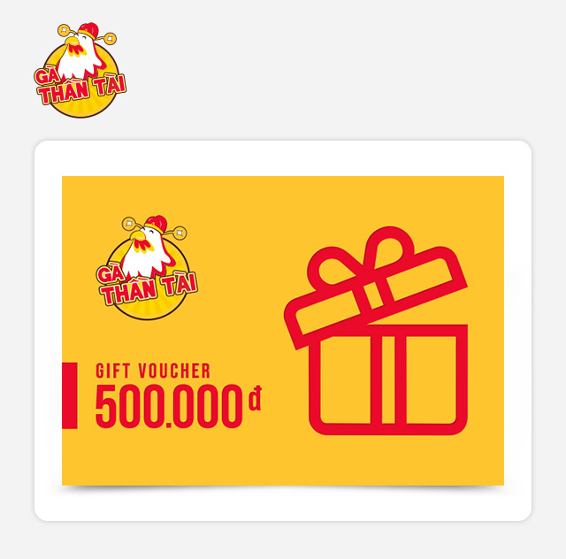 Phiếu quà tặng Gà Thần Tài 500k