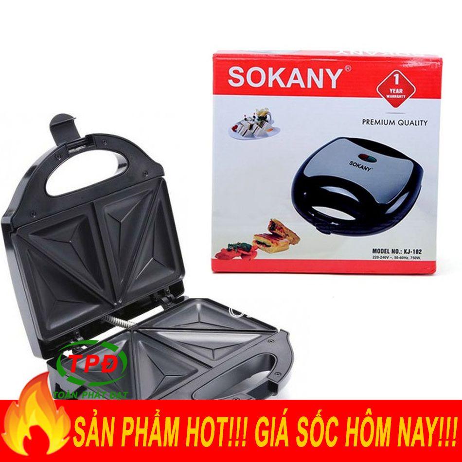 [New 2020] Máy Nướng Bánh Hotdog Tam Giác / Máy làm bánh Hotdog, Dụng cụ làm bánh Sokany phủ lớp men chống dính cao cấp Bảo hành 3 Tháng