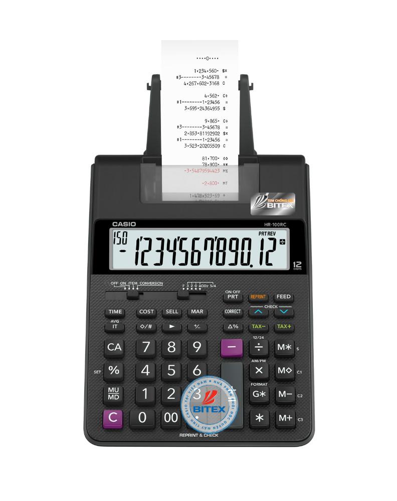 Máy tính Casio HR-100RC