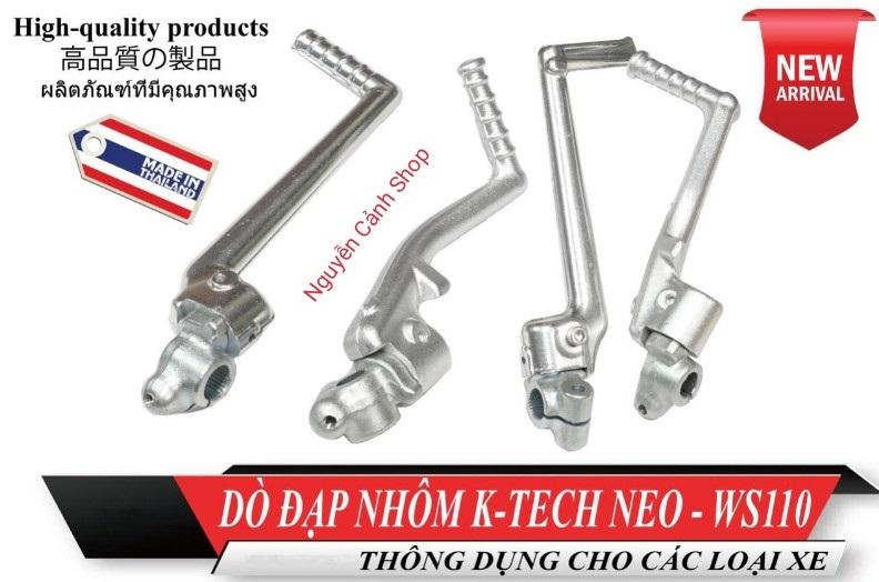 Dò đạp nhôm K TECH gắn Wave