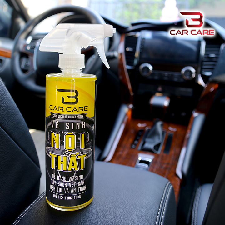 DUNG DỊCH VỆ SINH NỘI THẤT Ô TÔ (511ml) ✅