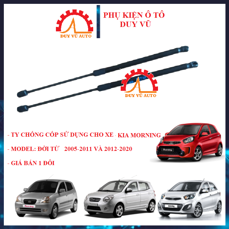Ty chống cốp kia morning hàng oem đời từ 2005 đến 2020