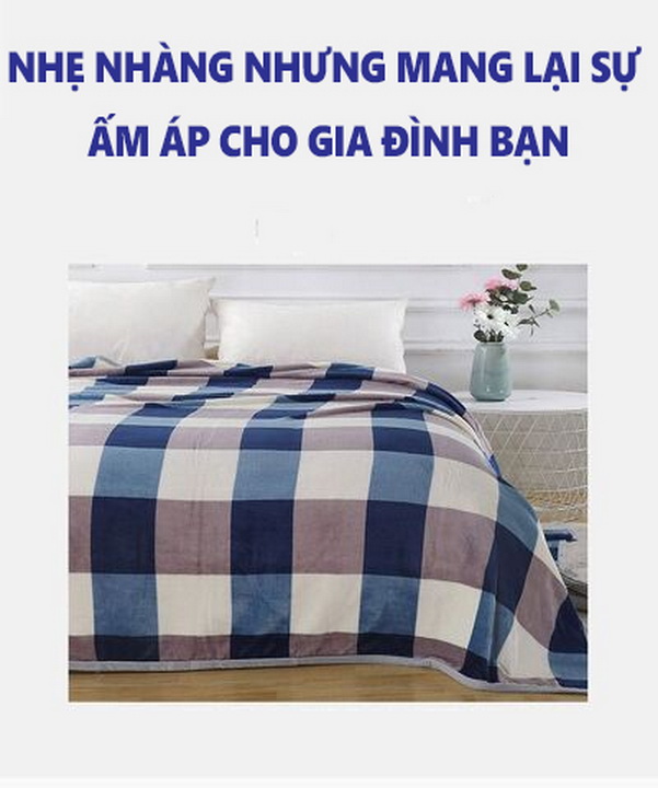 Chăn Mềm, Chăn Siêu Nhẹ, Chăn Nhung Tuyết Cao Cấp, Siêu Ấm, Màu Sắc Bắt Mắt, Giữ Ấm Cho Cả Mùa Đông, Kích Thước 1m8x2m