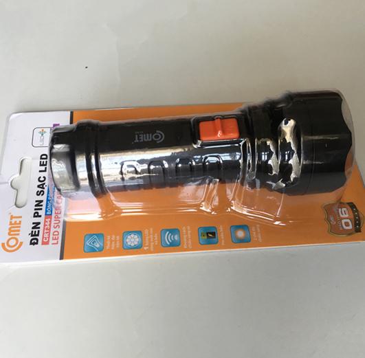 Đèn pin sạc LED Comet CRT344